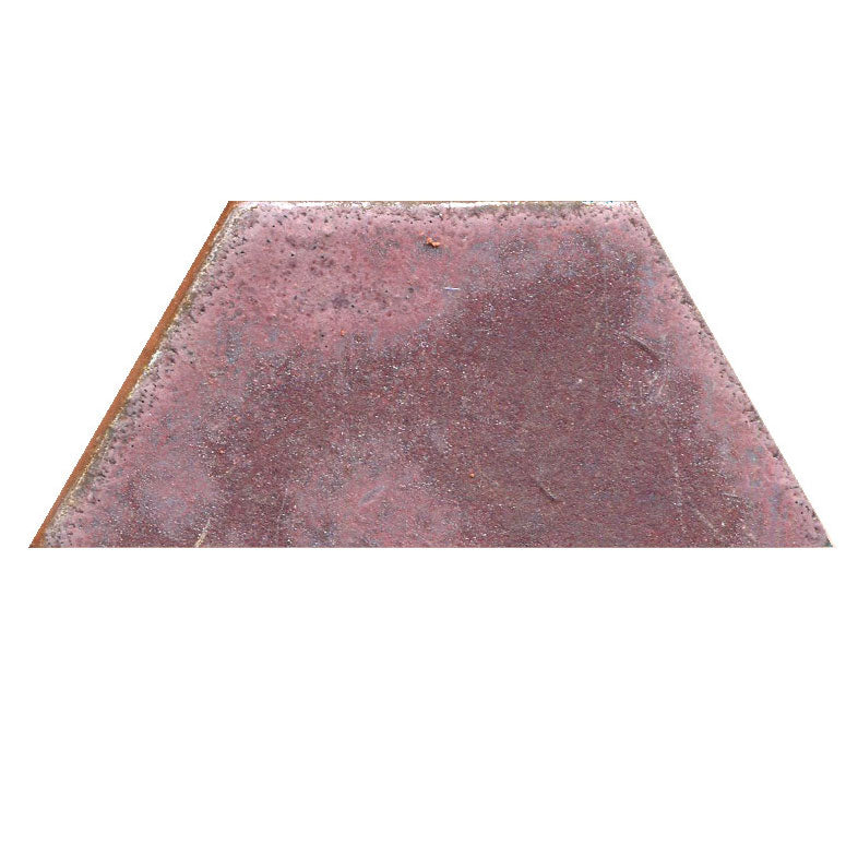 Half hexagon in rhubarb crisp pink